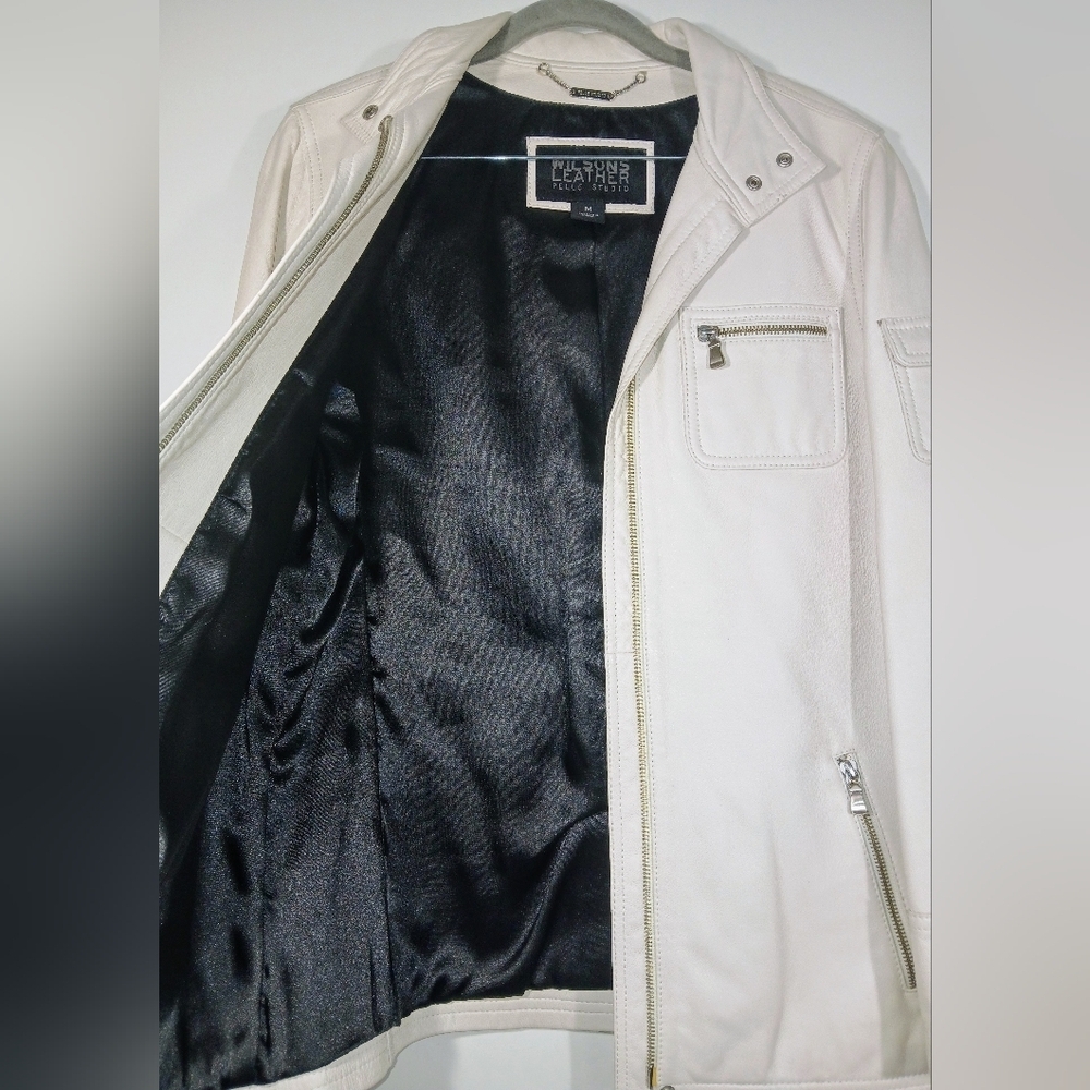 WILSONS LEATHER PELLE STUDIO JACKET. - Picture 4 of 6